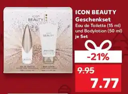 Kaufland ICON BEAUTY Geschenkset Angebot