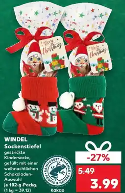 Kaufland WINDEL Sockenstiefel Angebot