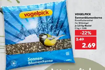 Kaufland VOGELPICK Sonnenblumenkerne Angebot