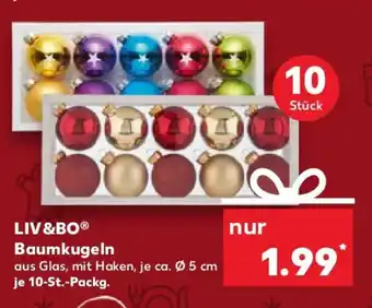 Kaufland LIV&BO Baumkugeln Angebot