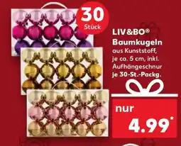 Kaufland LIV&BO Baumkugeln Angebot