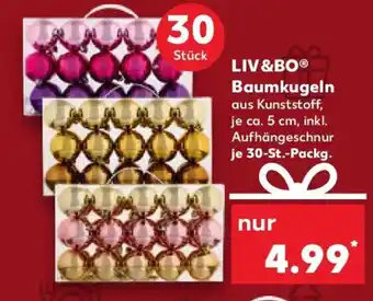 Kaufland LIV&BO Baumkugeln Angebot