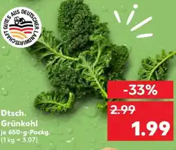 Kaufland Dtsch. Grünkohl Angebot