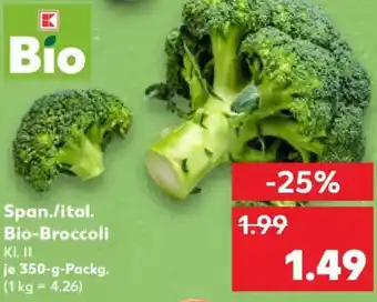 Kaufland Span./ital. Bio-Broccoli Angebot