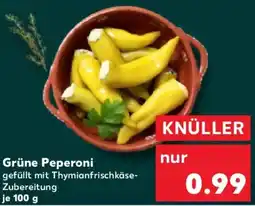 Kaufland Grüne Peperoni Angebot