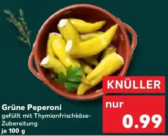 Kaufland Grüne Peperoni Angebot