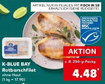 Kaufland K-BLUE BAY Rotbarschfilet Angebot