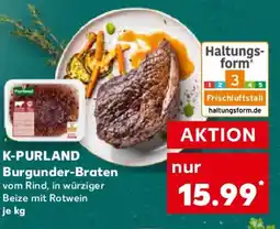 Kaufland K-PURLAND Burgunder-Braten Angebot