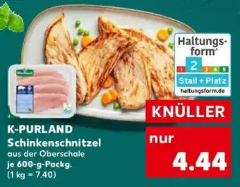 Kaufland K-PURLAND Schinkenschnitzel Angebot
