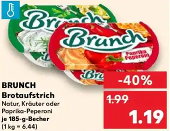 Kaufland BRUNCH Brotaufstrich Angebot
