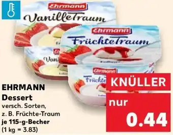 Kaufland EHRMANN Dessert Angebot