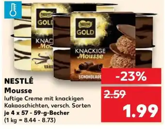 Kaufland NESTLÉ Mousse Angebot
