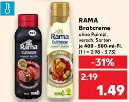 Kaufland RAMA Bratcreme Angebot