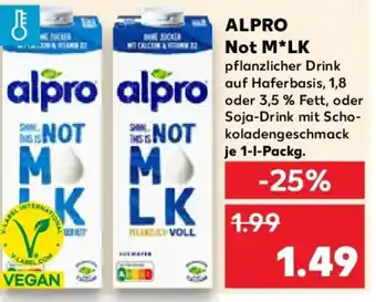 Kaufland ALPRO Not MLK Angebot