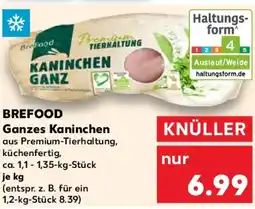 Kaufland BREFOOD Ganzes Kaninchen Angebot