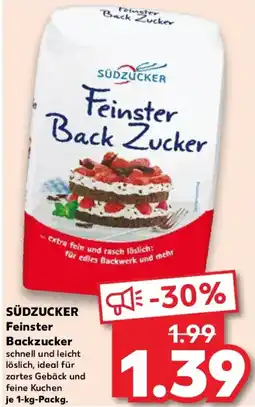 Kaufland SÜDZUCKER Feinster Backzucker Angebot