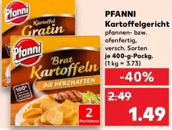 Kaufland PFANNI Kartoffelgericht Angebot