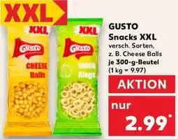 Kaufland GUSTO Snacks XXL Angebot