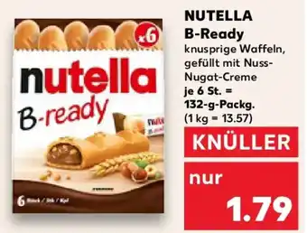 Kaufland NUTELLA B-Ready Angebot