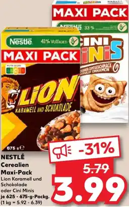 Kaufland NESTLÉ Cerealien Maxi-Pack Angebot