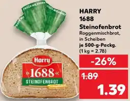 Kaufland HARRY 1688 Steinofenbrot Angebot