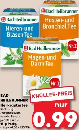 Kaufland BAD HEILBRUNNER Heilkräutertee Angebot