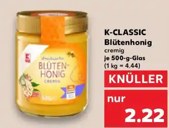 Kaufland K-CLASSIC Blütenhonig Angebot