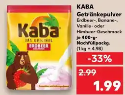 Kaufland KABA Getränkepulver Angebot