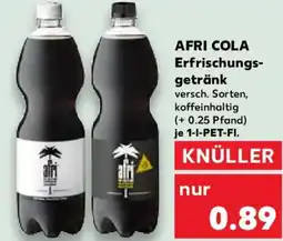 Kaufland AFRI COLA Erfrischungs- getränk Angebot
