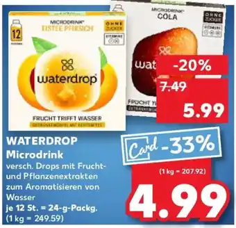 Kaufland WATERDROP Microdrink Angebot