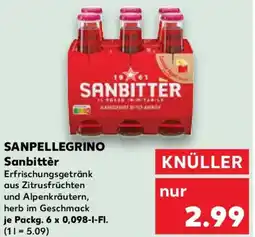 Kaufland SANPELLEGRINO Sanbittèr Angebot