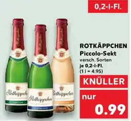 Kaufland ROTKÄPPCHEN Piccolo-Sekt Angebot