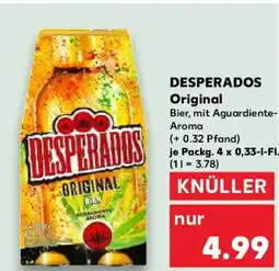 Kaufland DESPERADOS Original Angebot