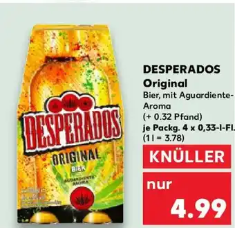 Kaufland DESPERADOS Original Angebot