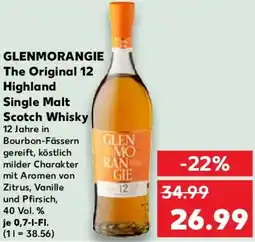 Kaufland GLENMORANGIE The Original 12 Highland Single Malt Scotch Whisky Angebot