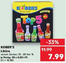 Kaufland KOBERS Liköre Angebot