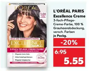 Kaufland L'ORÉAL PARIS Excellence Creme Angebot