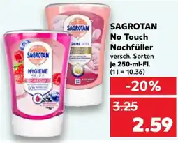 Kaufland SAGROTAN No Touch Nachfüller Angebot