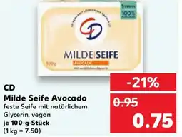 Kaufland CD Milde Seife Avocado Angebot