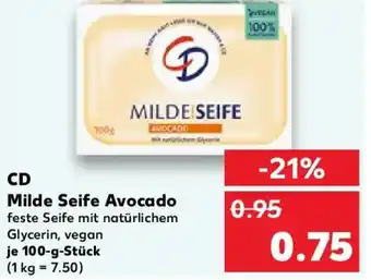 Kaufland CD Milde Seife Avocado Angebot