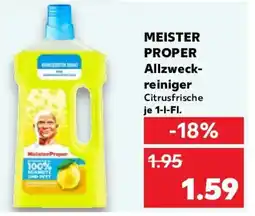 Kaufland MEISTER PROPER Allzweck- reiniger Angebot