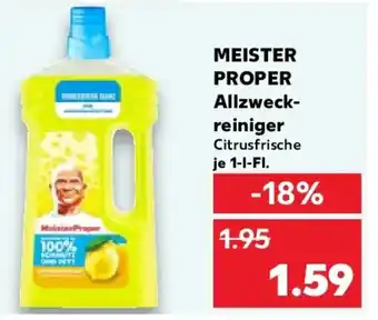 Kaufland MEISTER PROPER Allzweck- reiniger Angebot