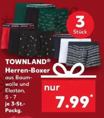 Kaufland TOWNLAND Herren-Boxer Angebot