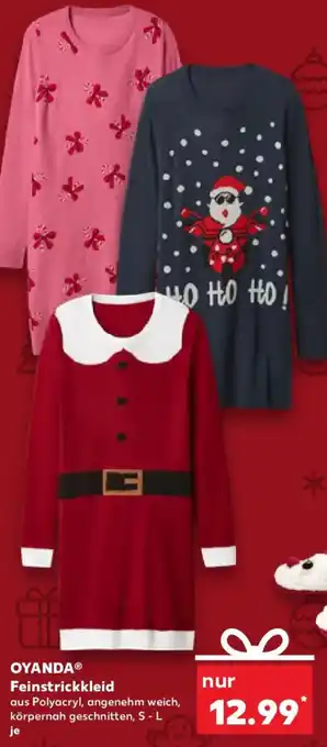 Kaufland OYANDA Feinstrickkleid Angebot