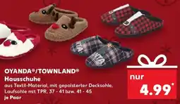 Kaufland OYANDA/TOWNLAND Hausschuhe Angebot