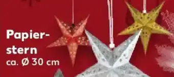 Kaufland Papier- stern Angebot