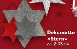 Kaufland Dekomatte Stern Angebot