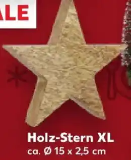 Kaufland Holz-Stern XL Angebot
