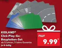 Kaufland KIDLAND Click-Play-Go- Bauplatten-Set Angebot