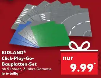 Kaufland KIDLAND Click-Play-Go- Bauplatten-Set Angebot